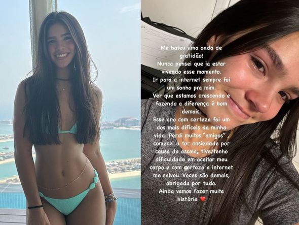 Imagem - Nora de Angélica chora ao revelar ansiedade e dificuldade de aceitar seu corpo