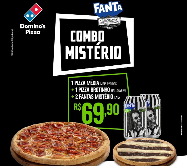 Combo Mistério, da Domino's Pizza