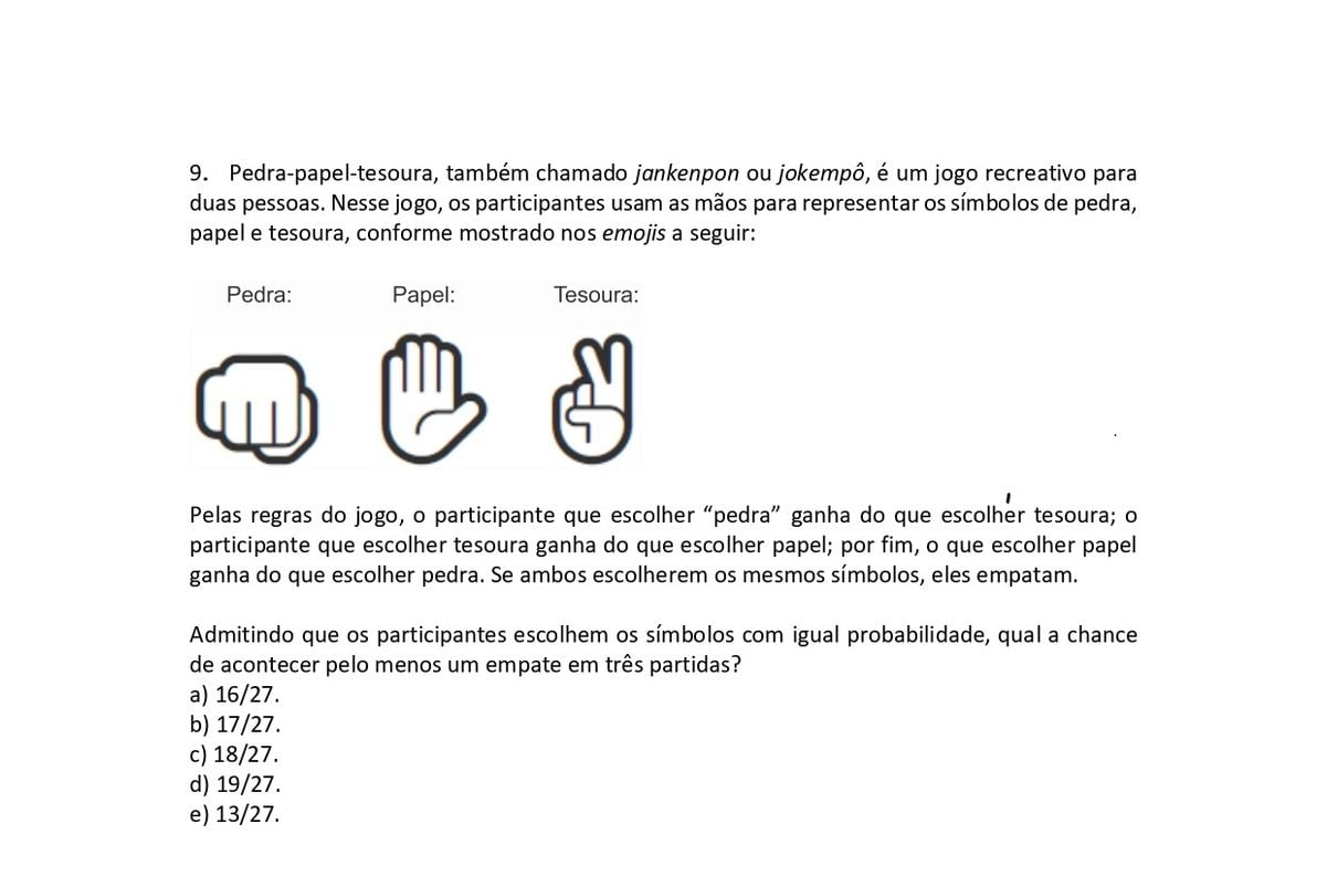 Questão de Matemática