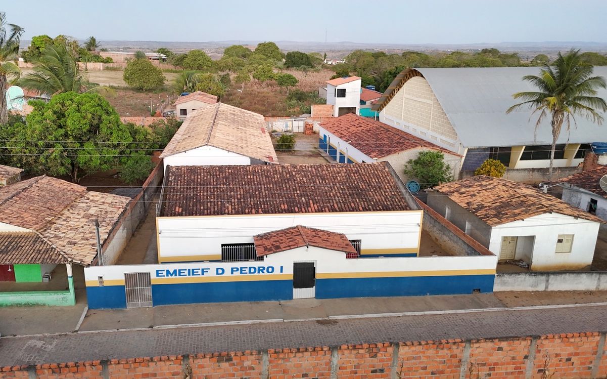 Escola Municipal Dom Pedro I, em Heliópolis