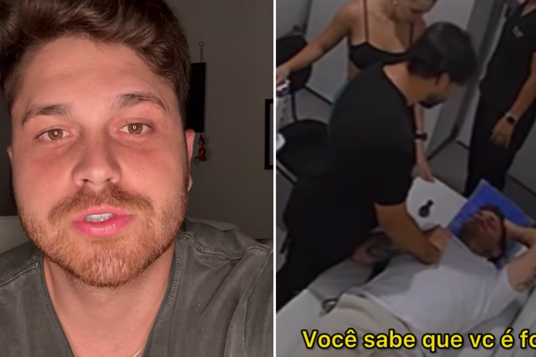 Gustavo Tubarão publicou vídeo no Instagram