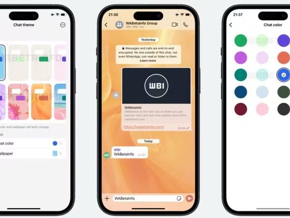 Imagem - WhatsApp colorido? App teste função para aplicar cores que vão além do tradicional verde