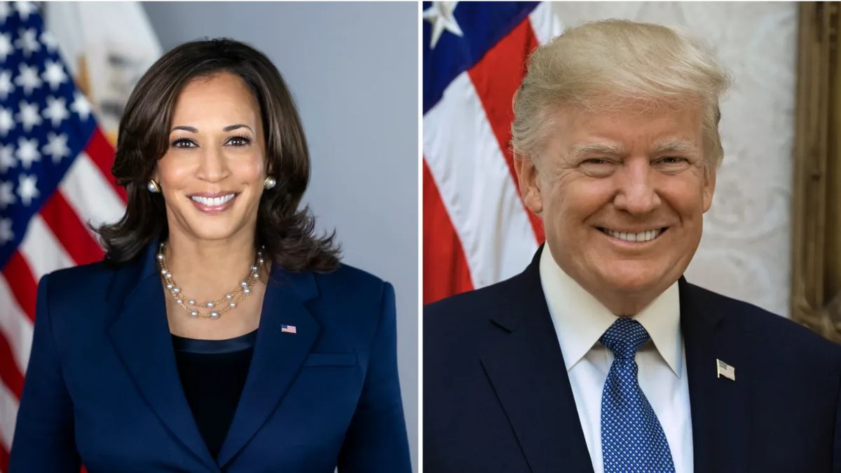 Kamala Harris e Donald Trump