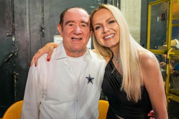 Renato Aragão e Eliana no 'Altas Horas' 