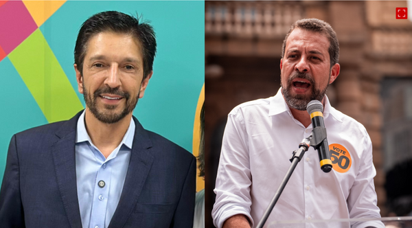 Ricardo Nunes e Guilherme Boulos