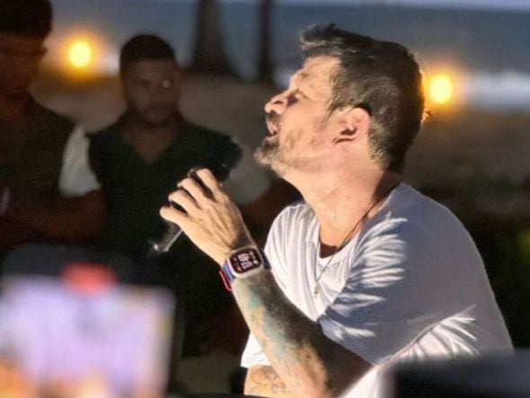 Imagem - Saulo Fernandes faz show surpresa em resort no interior da Bahia