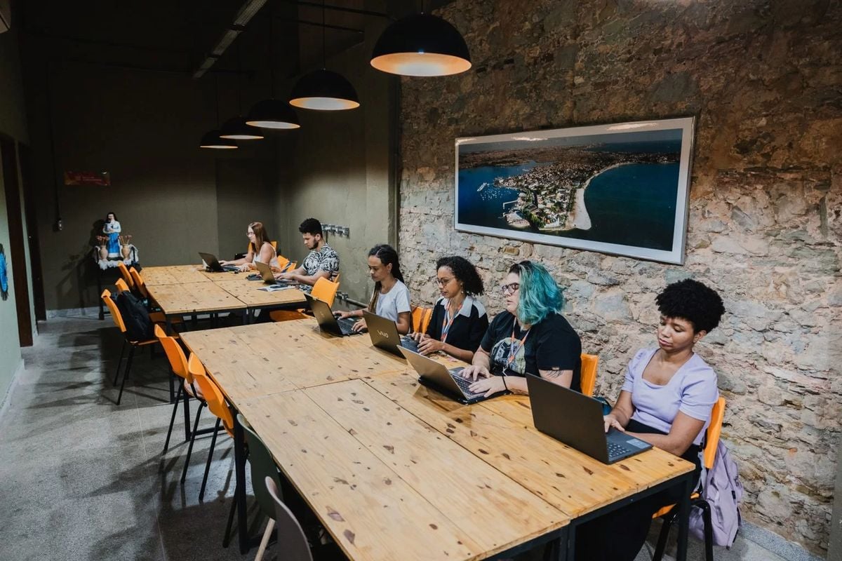 Espaço de coworking