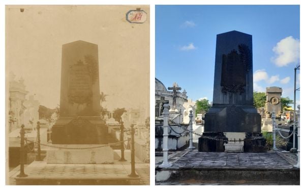 Mausoleu dedicado a mortos na Guerra de Canudos no Campo Santo