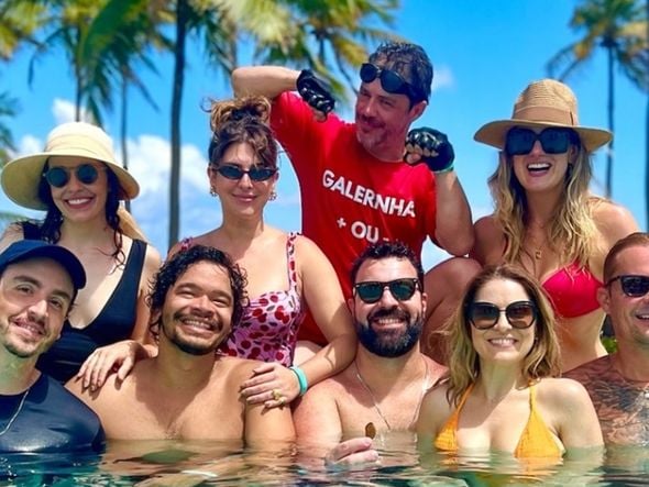 Imagem - Elenco de ‘Sandy & Jr.’ comemora 25 anos da série em Costa do Sauipe