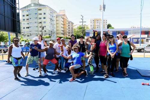 Academia ao ar livre em Salvador