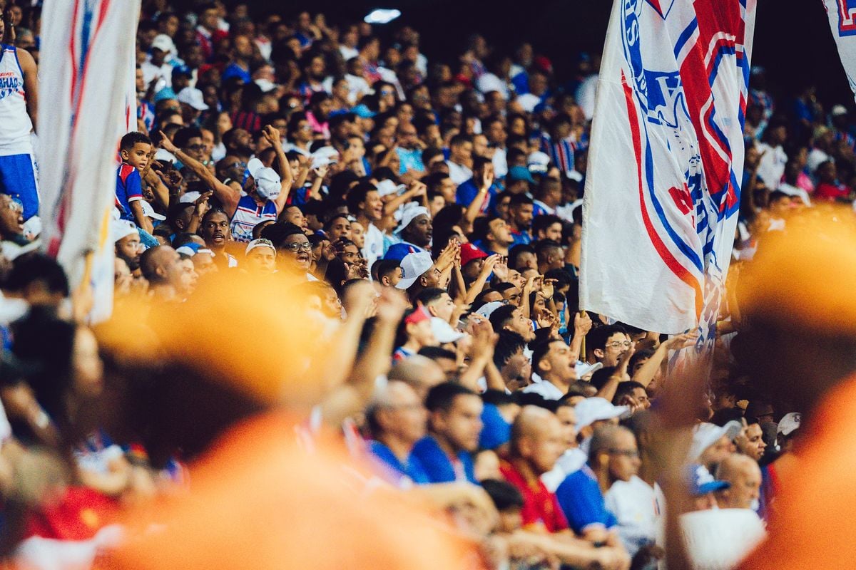 Torcida do Bahia na Fonte Nova 