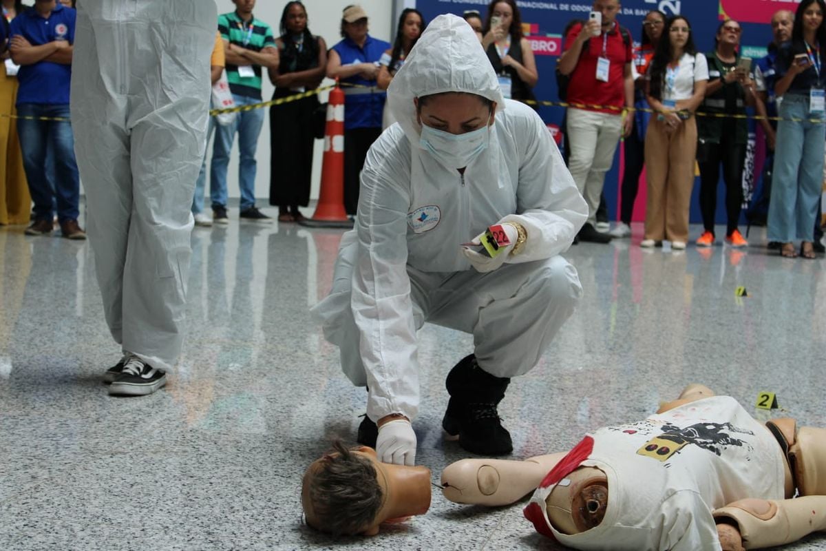 Simulado aconteceu no Centro de Convenções