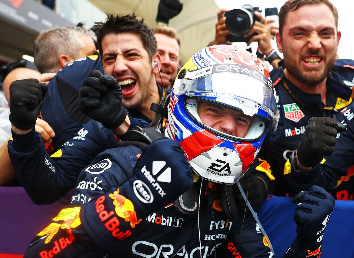 Verstappen celebra vitória no GP de São Paulo da F´romula 1