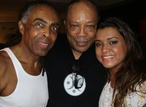 Gilberto Gil, Quincy Jones e Preta Gil