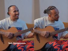 Imagem - Lewis Hamilton aprende a tocar bossa nova