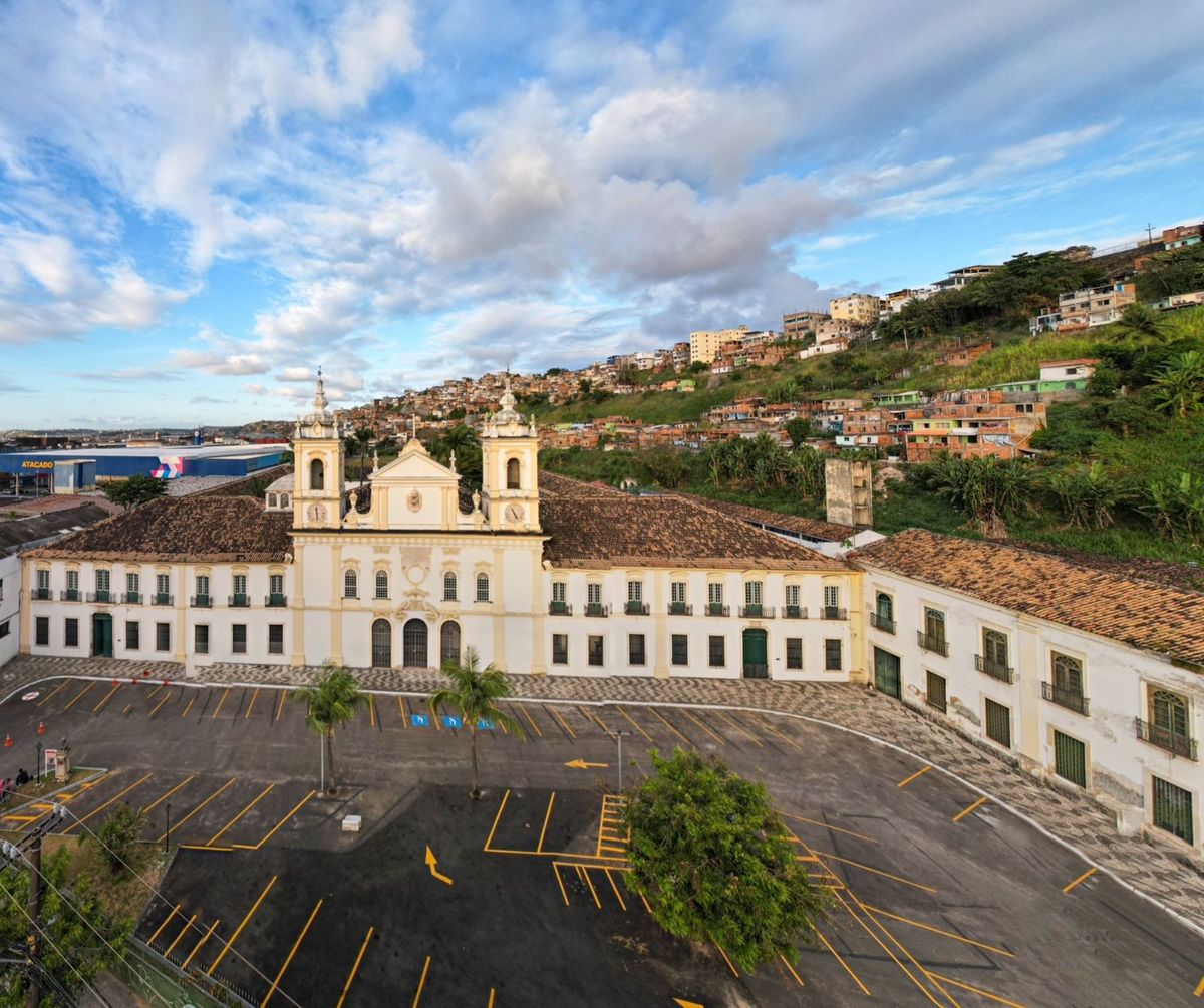 Vista do alto da Casa Pia de São Joaquim