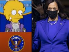 Imagem - Previsão de Simpsons falha: Kamala Harris não se torna a primeira presidente mulher dos Estados Unidos