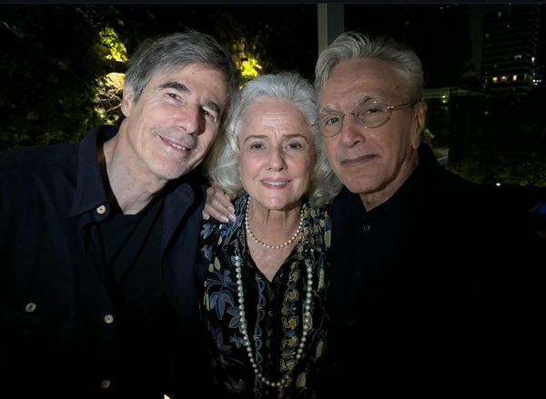 Caetano Veloso, Marieta Severo e Walter