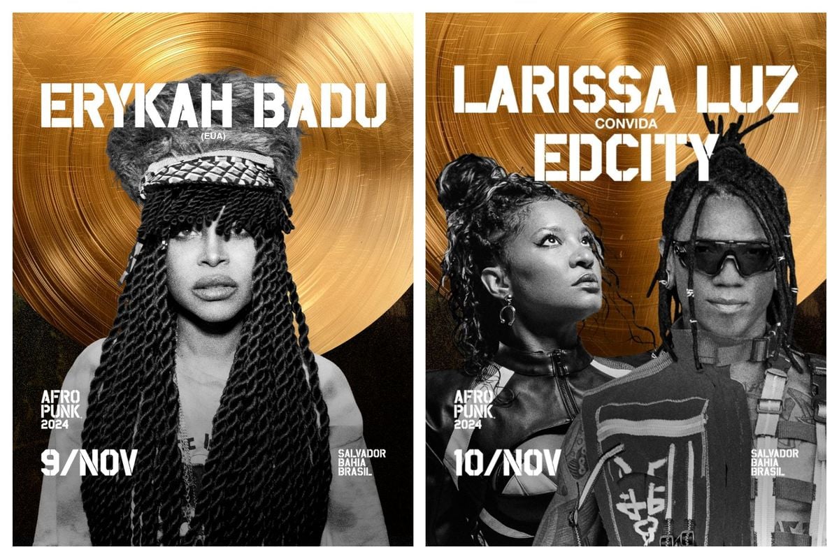 Erykah Badu, Larissa Luz e Edcity