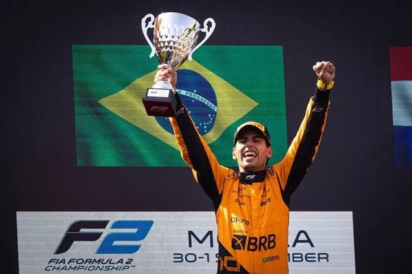 Gabriel Bortoleto campeão da Fórmula 2