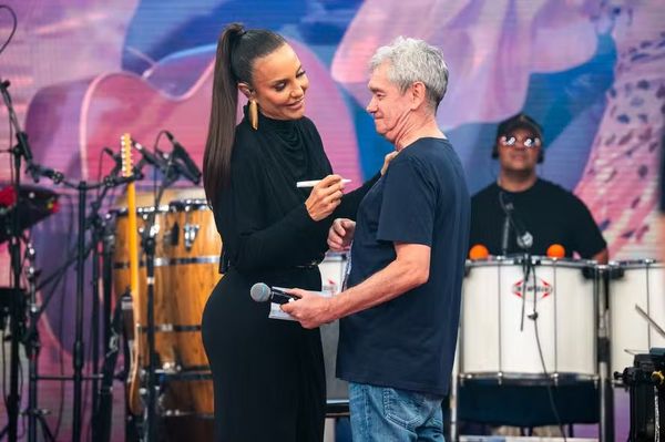 Ivete Sangalo e Serginho Groisman