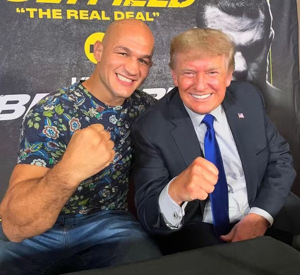 Junior Cigano e Donald Trump