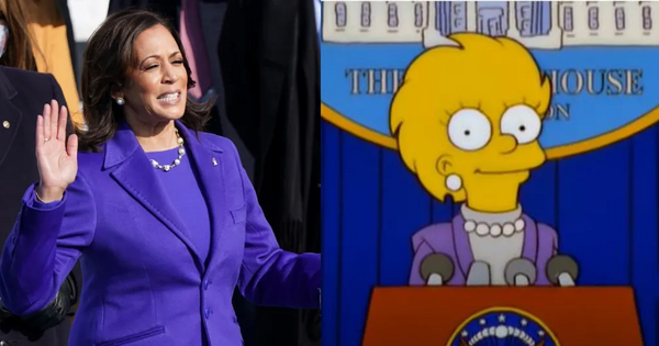 Kamala Harris / Lisa Simpson