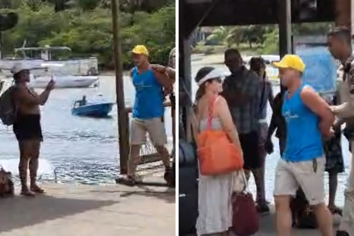 Turista de Israel foi preso por policiais militares por Reprodução 