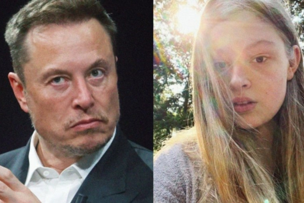 Elon Musk e sua filha Vivian Jenna Wilson