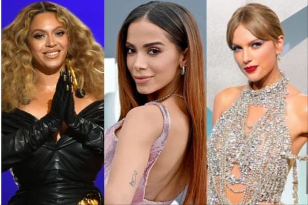 Beyoncé, Anitta e Taylor Swift