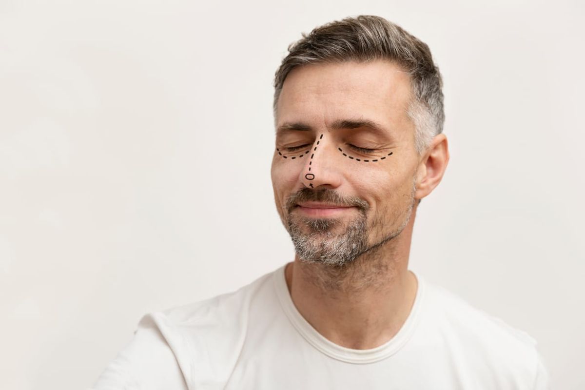 Rinoplastia masculina