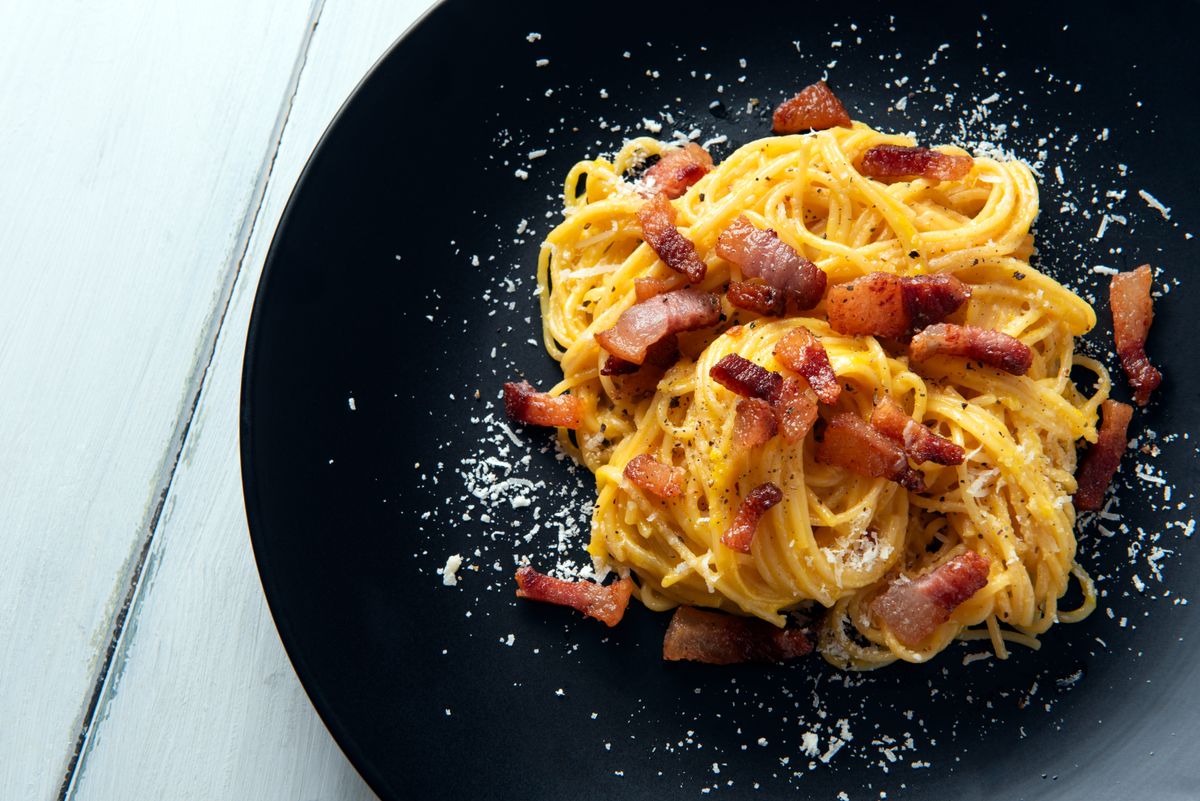 Carbonara é fácil de fazer e fica uma delícia