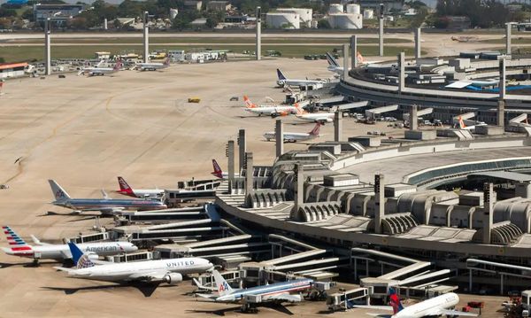 Aeroporto do Galeão, no Rio de Janeiro