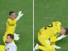 Imagem - Goleiro do Ituano 'paralisa' partida após perder lente de contato na Série B