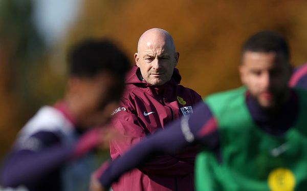 Lee Carsley, técnico interino da seleção da Inglaterra