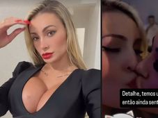 Imagem - Andressa Urach assume namoro com influencer +18: 'Homem é pra sentar. Mulher, pra namorar'