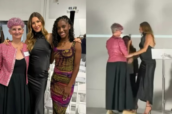 Gisele Bündchen em evento nos EUA