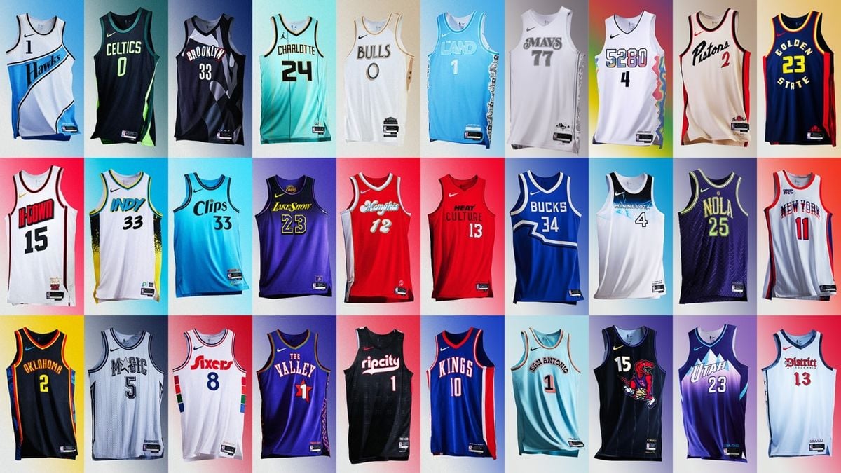 Uniformes NBA City Edition 24/25