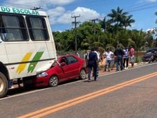 Imagem - Bebê de 7 meses morre após colisão entre carro e ônibus no Ceará