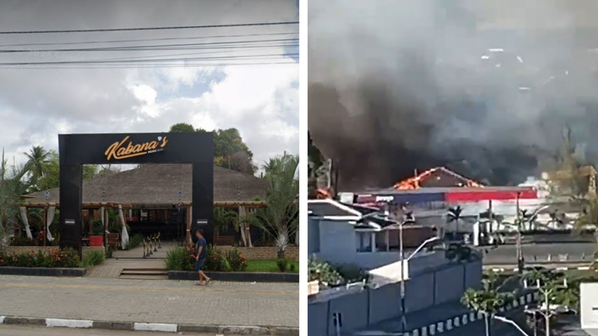 Imagem - Incêndio de grande proporção atinge bar em Feira de Santana: 'Tudo muito rápido'