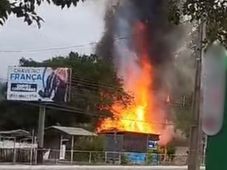 Imagem - Incêndio atinge casa de autor de atentado ao STF