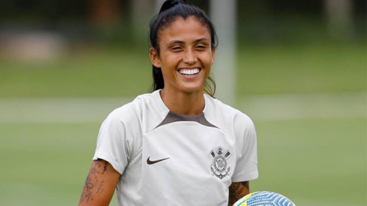 Jaqueline Ribeiro é jogadora do Corinthians