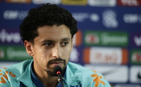 Marquinhos em entrevista coletiva