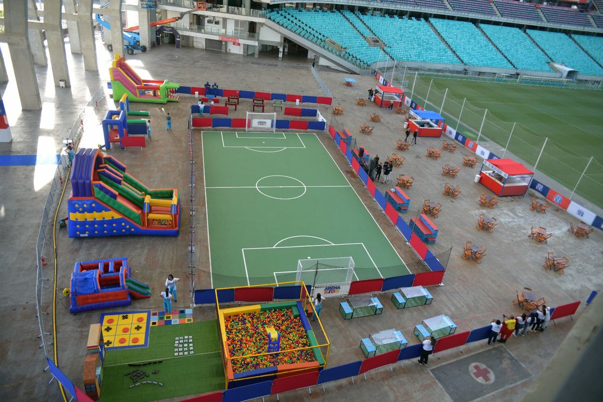 Esquadrão Arena Kids, na Fonte Nova