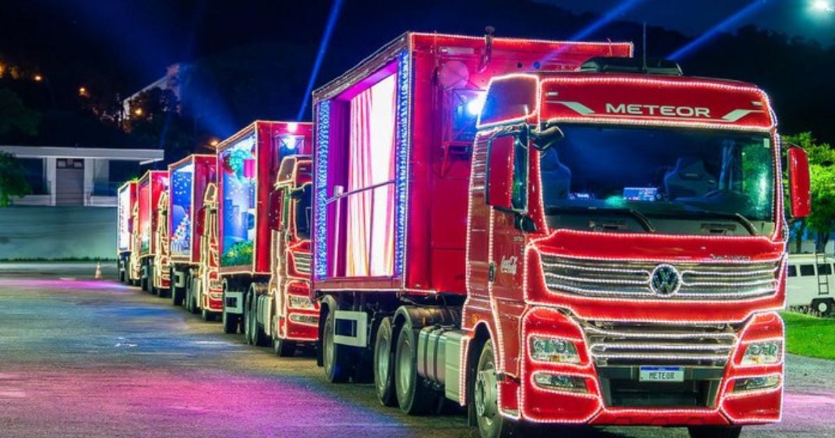 Imagem - Última Caravana de Natal da Coca-Cola acontece nesta segunda (9) em Salvador