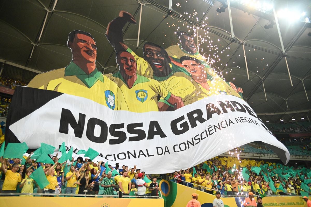 Mosaico da Seleção Brasileira para o Dia Nacional da Consciência Negra