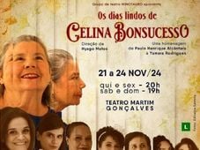 Imagem - Peça Os dias lindos de Celina Bonsucesso retorna ao Martim Gonçalves