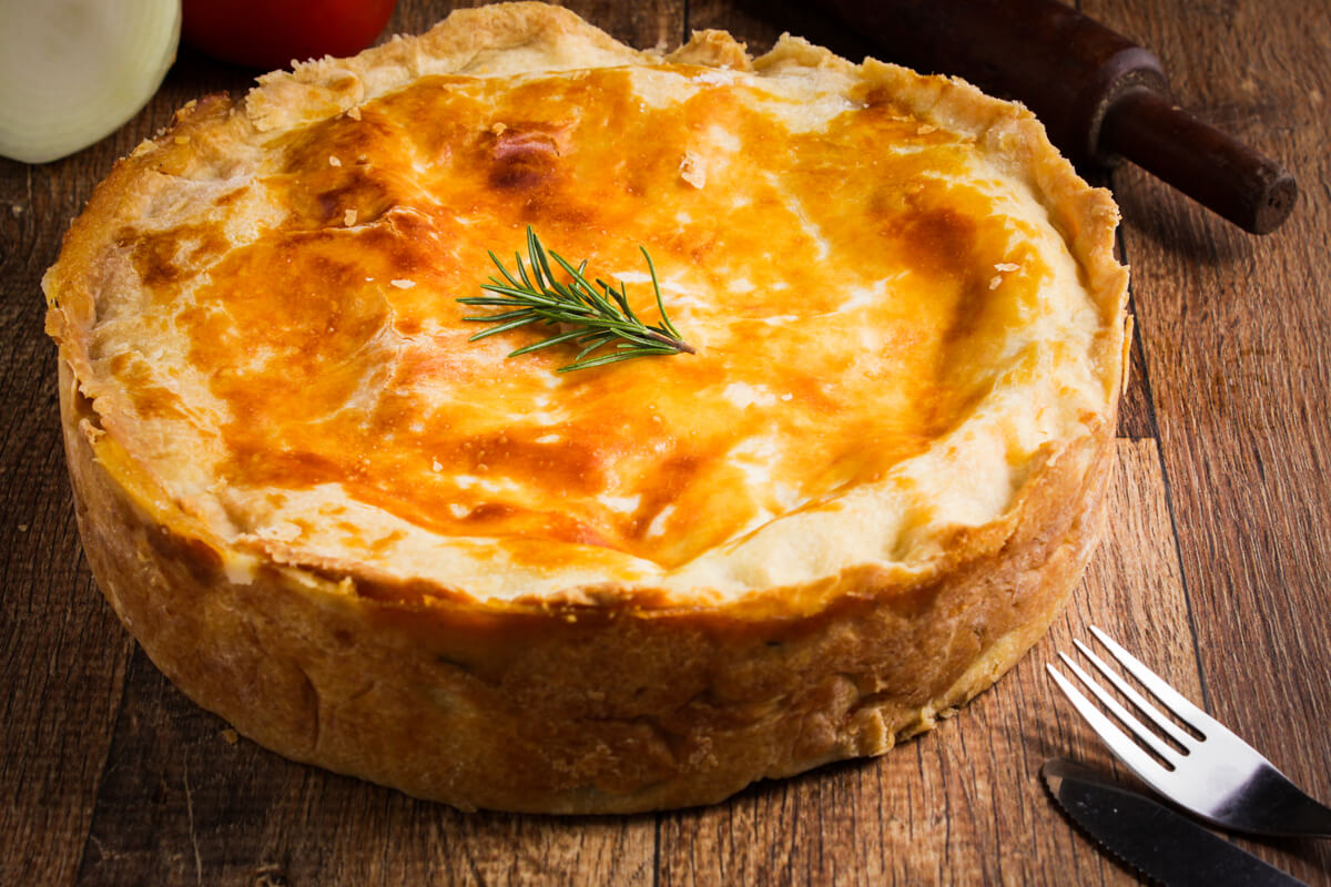Torta de alho-poró (Imagem: Alan Camargo Fotografia | Shutterstock)