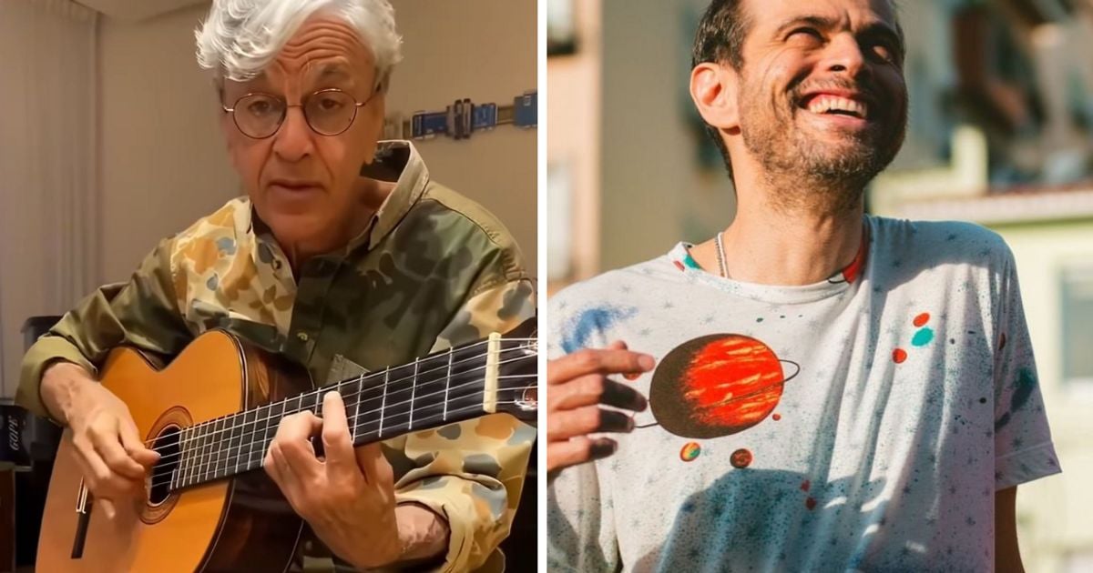 Imagem - Caetano Veloso compartilha registros raros com o filho na infância