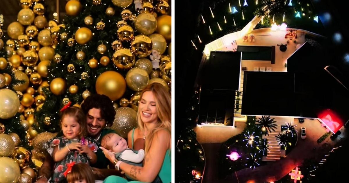 Imagem - Virginia Fonseca inaugura decoração de Natal luxuosa na sua mansão; veja vídeo